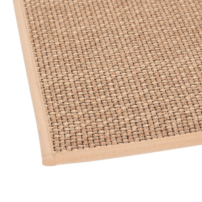 Tapis anti-dérapant tissu chiné 45x75cm