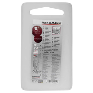 Planche à découper en plastique 24 x 14 cm Fackelmann