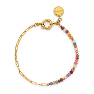 Pulsera Chic Amalia Acero Baño Oro
