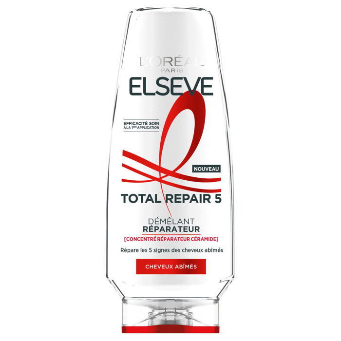 Lot de 6 - L'Oréal Paris Elseve Total Repair 5 Après-Shampooing Démêlant Réparateur 300ml