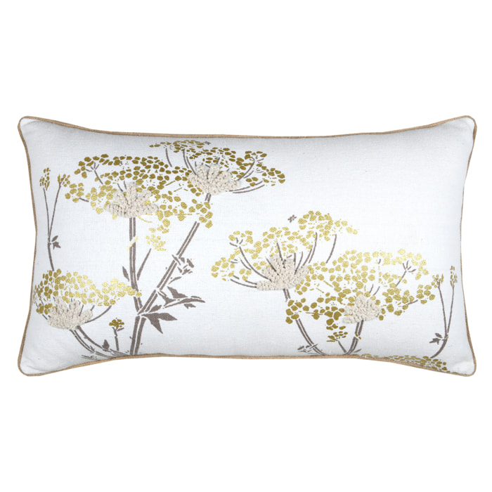 Coussin  feuillage doré - Doré
