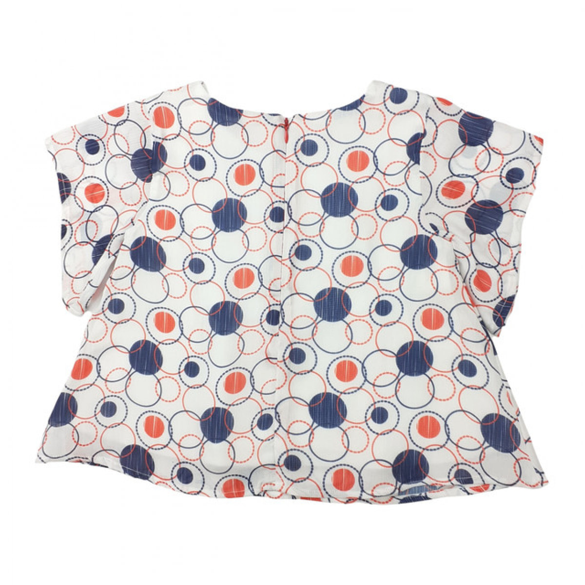 TUNICA AMPIA STAMPA BOLLI