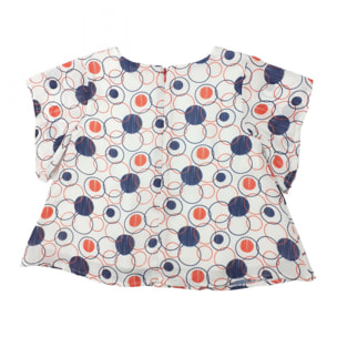 TUNICA AMPIA STAMPA BOLLI