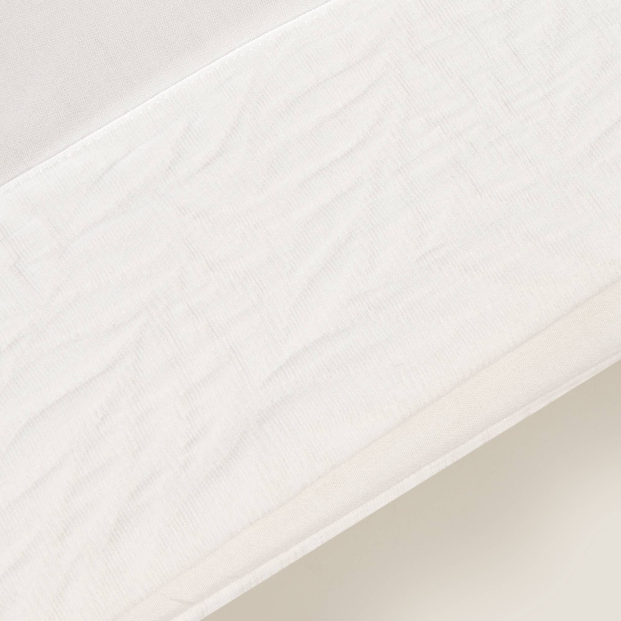 Funda de almohada algodón 180 hilos jacquard Rexi color blanco 100% Algodón
