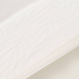 Funda de almohada algodón 180 hilos jacquard Rexi color blanco 100% Algodón