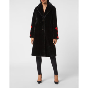 PHILIPP PLEIN COAT LONG LIL’ MONSTERS GANG