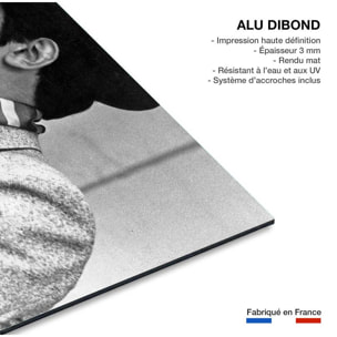 Tableau cinéma Belmondo et delon  Tableau alu Dibond