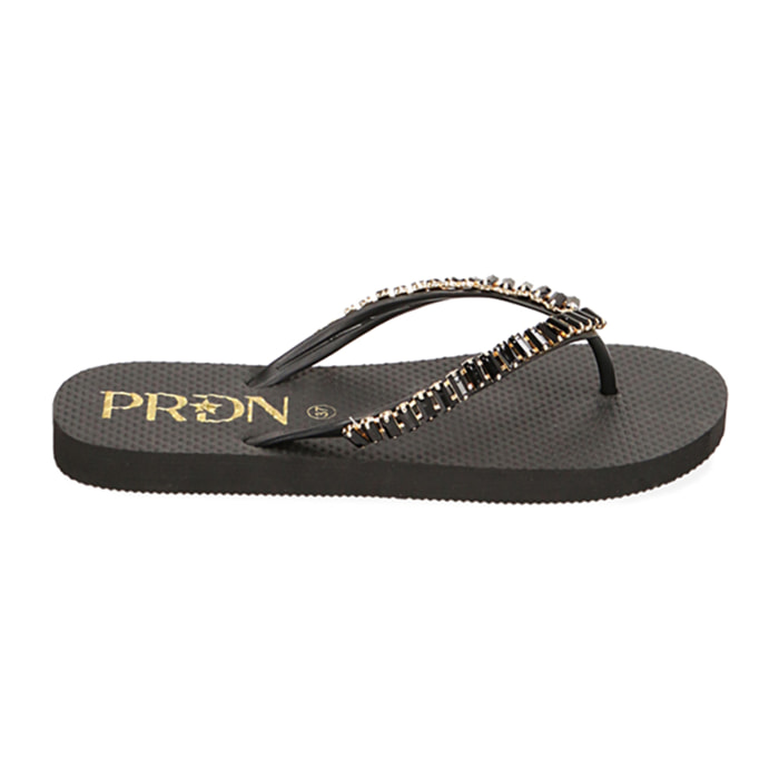 Chanclas de playa Negro