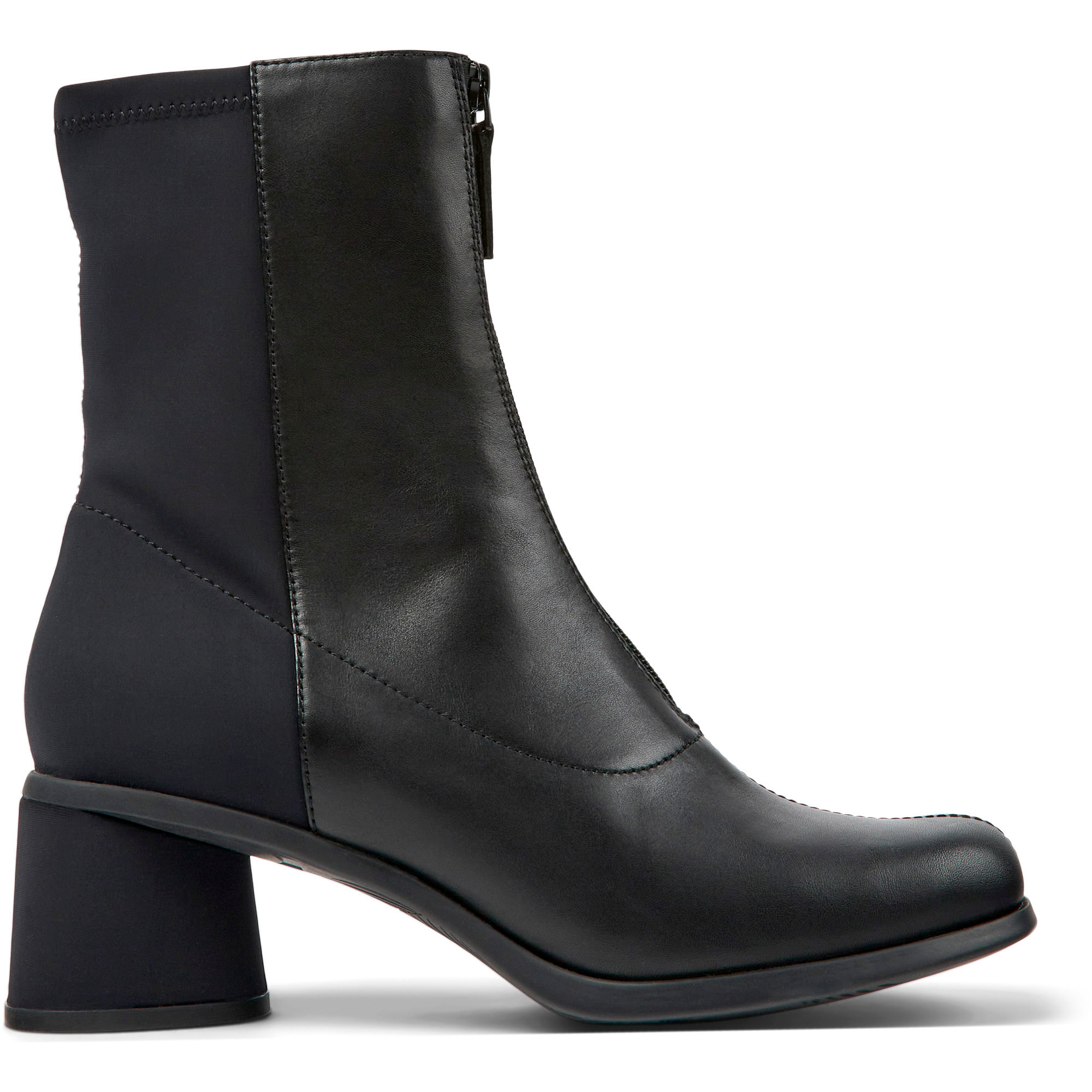 Botines - CAMPER Kiara - Negro - Cuero liso