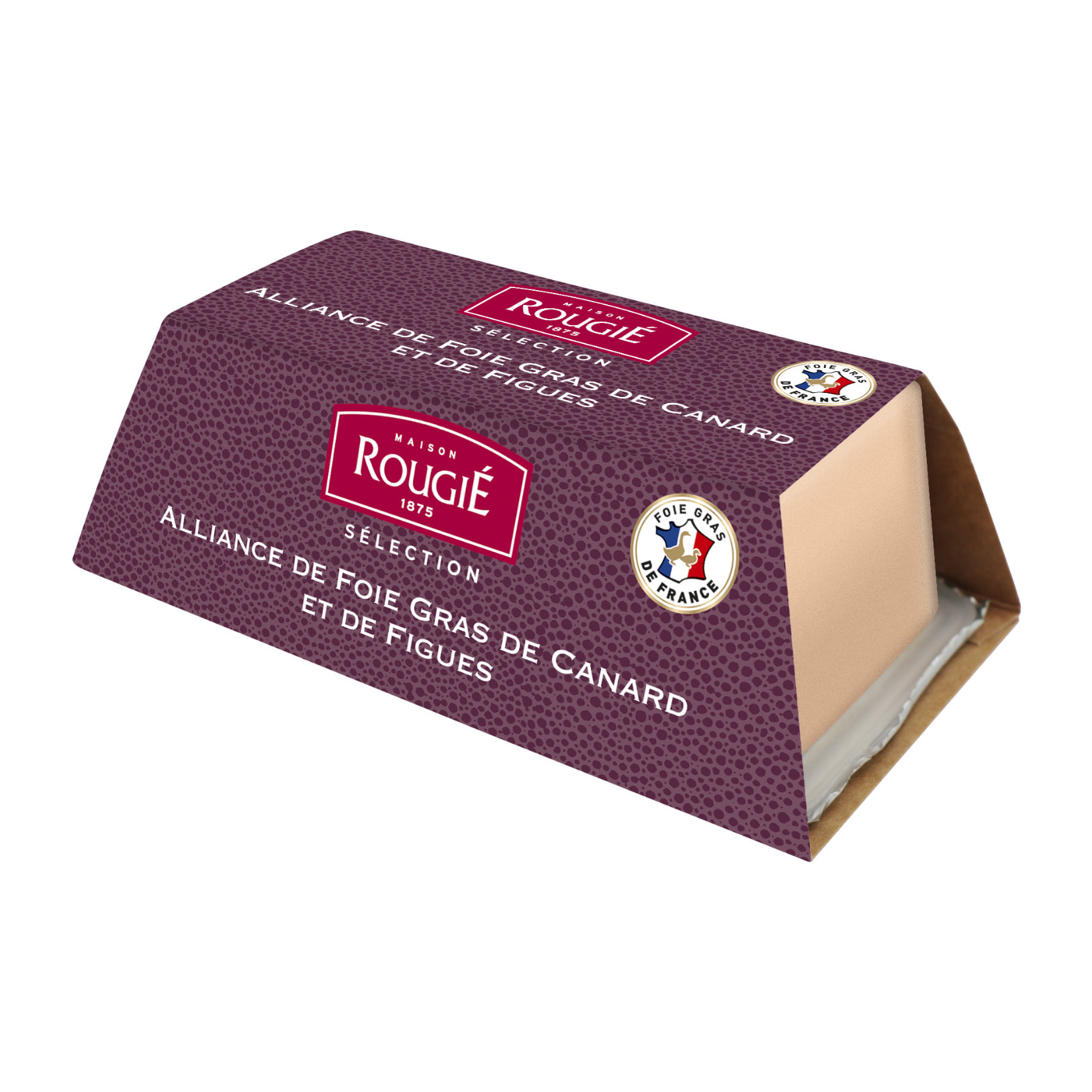 Foie Gras de Canard entier Figues 500g - mi-cuit