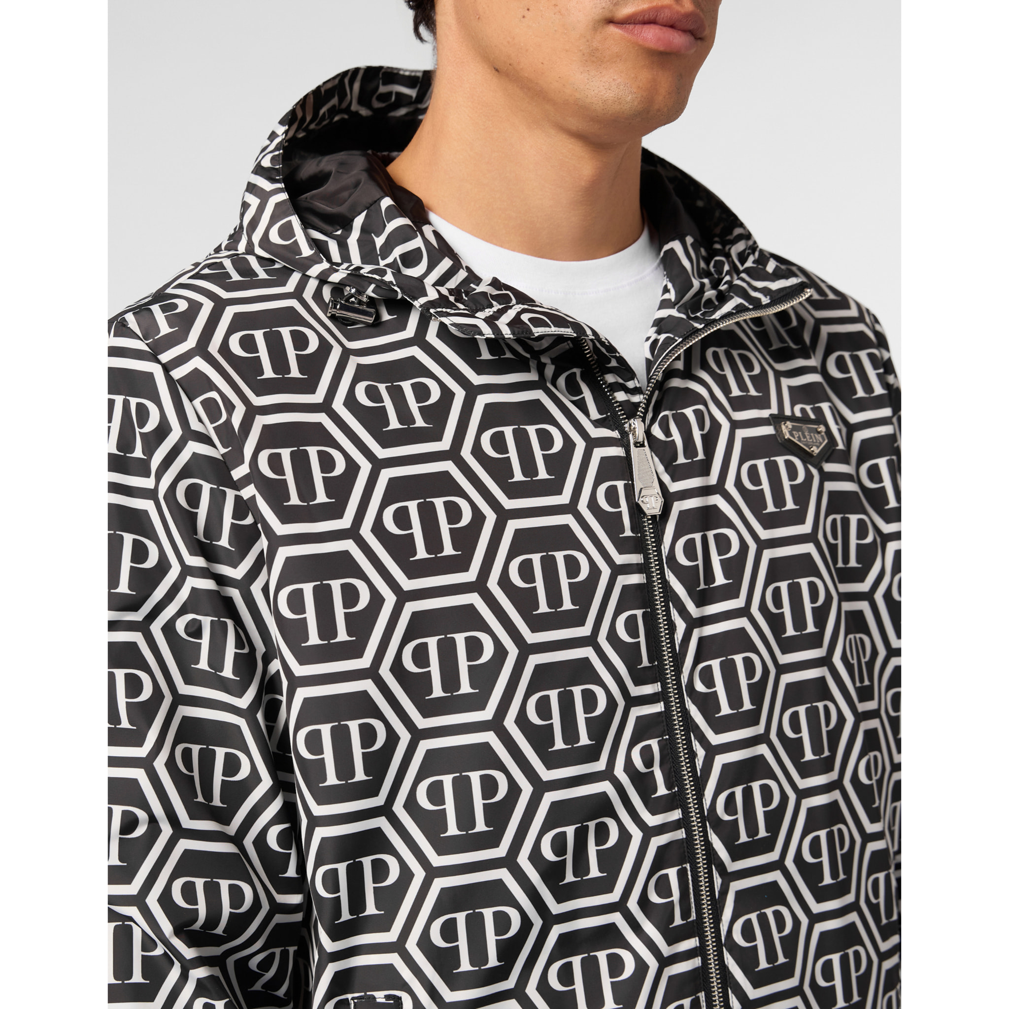 PHILIPP PLEIN Giacca in nylon MONOGRAM