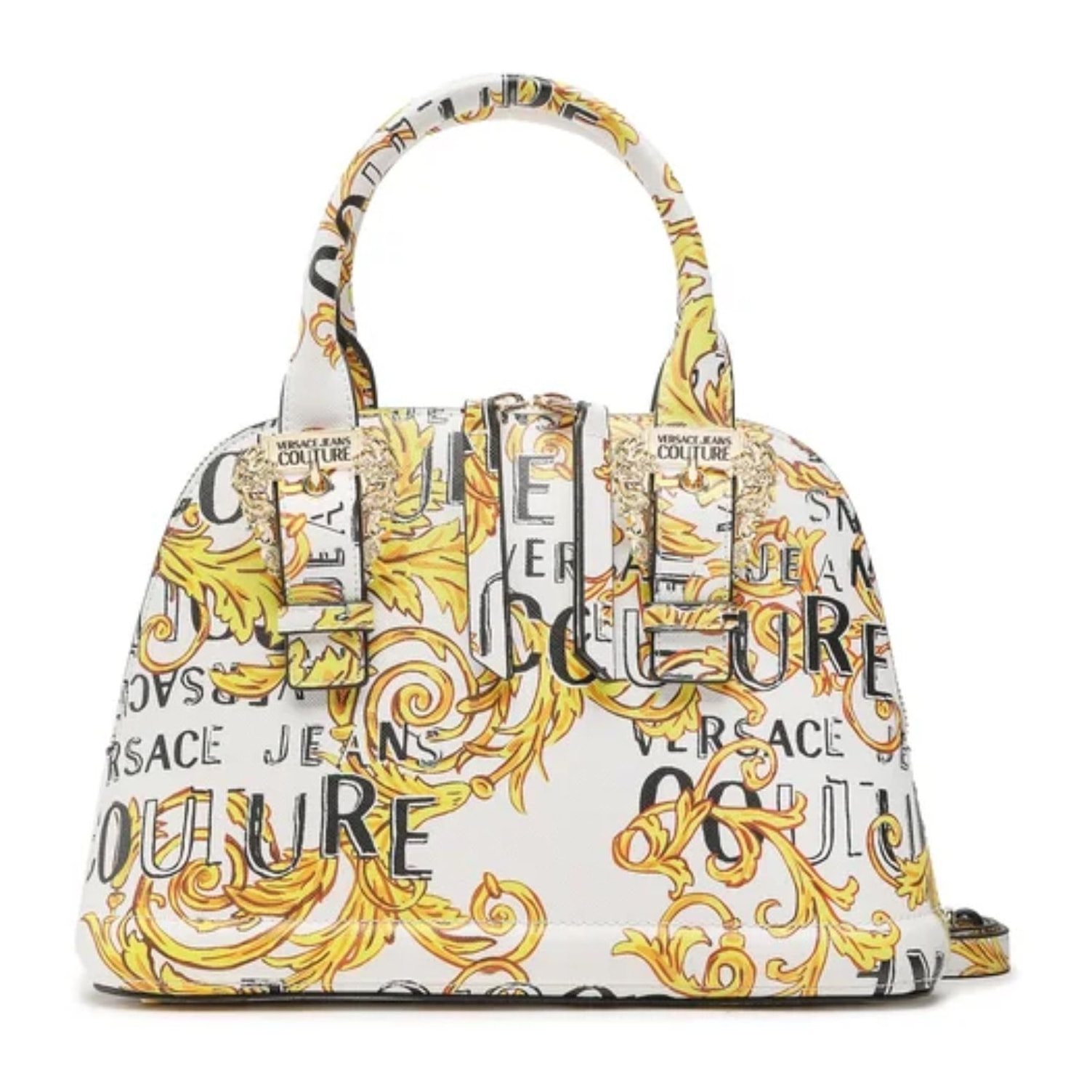 Versace Jeans Couture Barocco-print faux leather mini tote