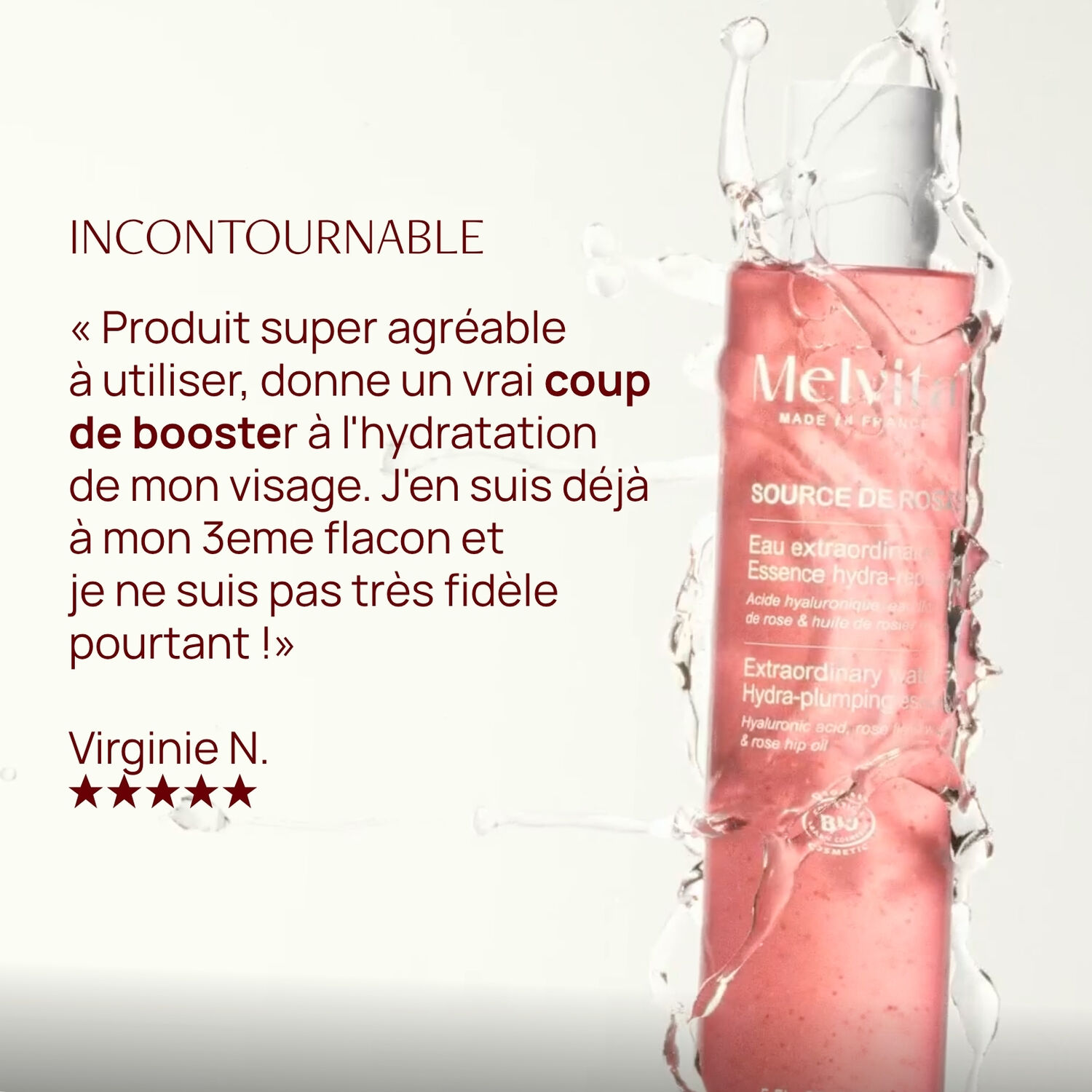Source de Roses - Eau Extraordinaire - Essence Hydra-Repulpante 150 ml