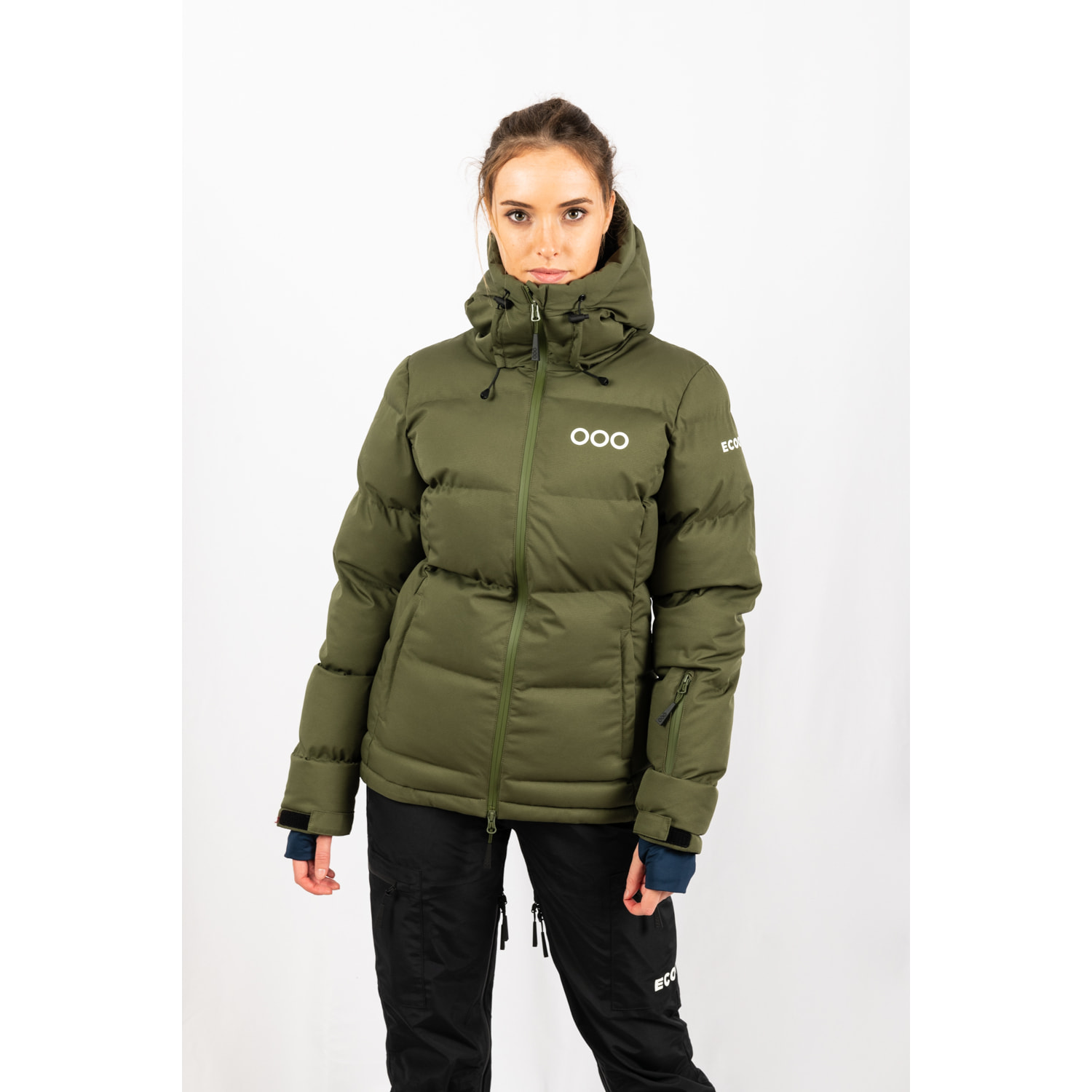 Chaqueta ECOThermo Insulated Jacket Women marca ECOON - Caqui