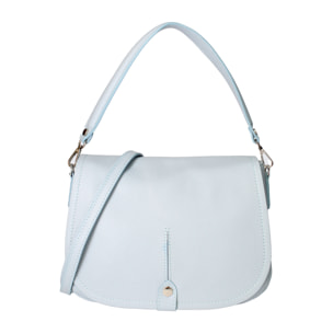 Borsa a spalla Sabina da donna In Vera pelle Made in Italy 29x20x11 cm