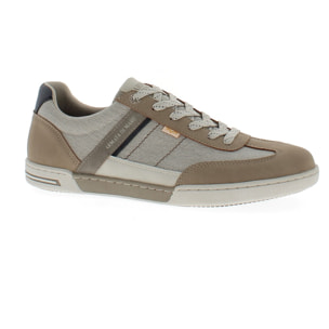 Armata di Mare Scarpe Uomo Sneakers Casual Stringate con Soletta Rimovibile in Memory Foam AMU S25M723 Beige