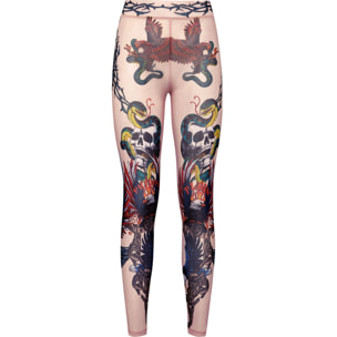 PHILIPP PLEIN Leggings TATTOO