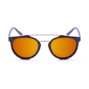 Gafas de sol PALO ALTO RICHMOND - Frosted demi marrón / Revo roja