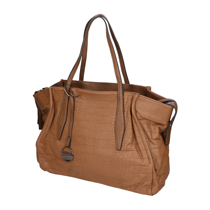 Borsa a spalla  da donna In Vera pelle Made in Italy 41x28x15 cm