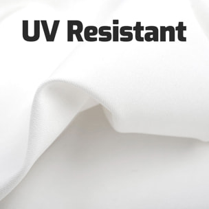 Natural Xl - Ombrellone Giardino Legno Ottagonale Ø 350 Cm Bordura