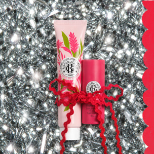 Gingembre Rouge - Coffret Baume Lèvres Sublimateur + Crème Mains Bienfaisante 30 ml