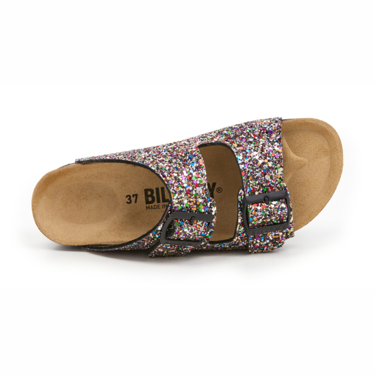 Sandalo con zeppa BILLOWY NERO