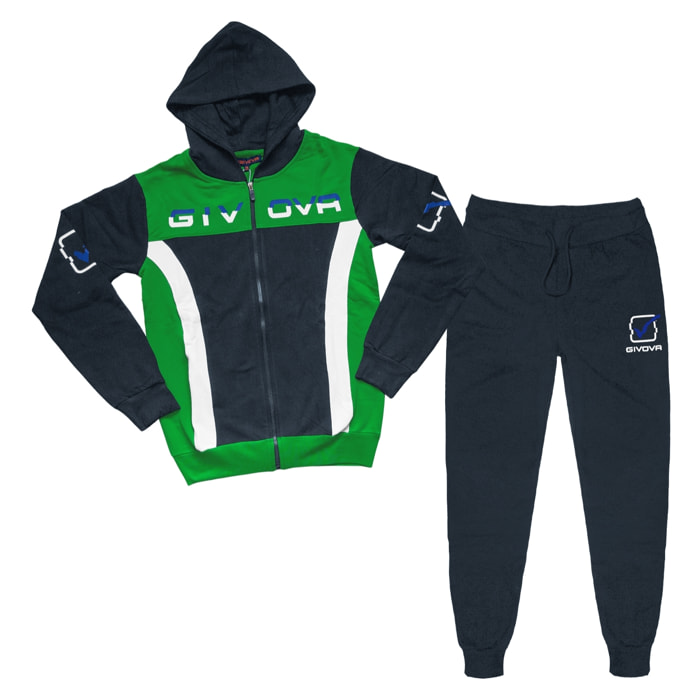 Tuta Ragazzo GIVOVA Cotone Felpato 8/16 Anni