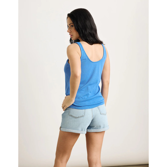 Camiseta Tirantes Azul - Dixie