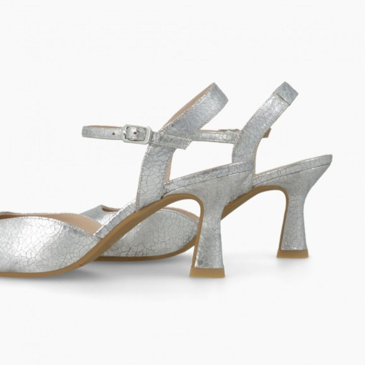 ZAPATOS DE SALÓN PLATEADOS GELIA