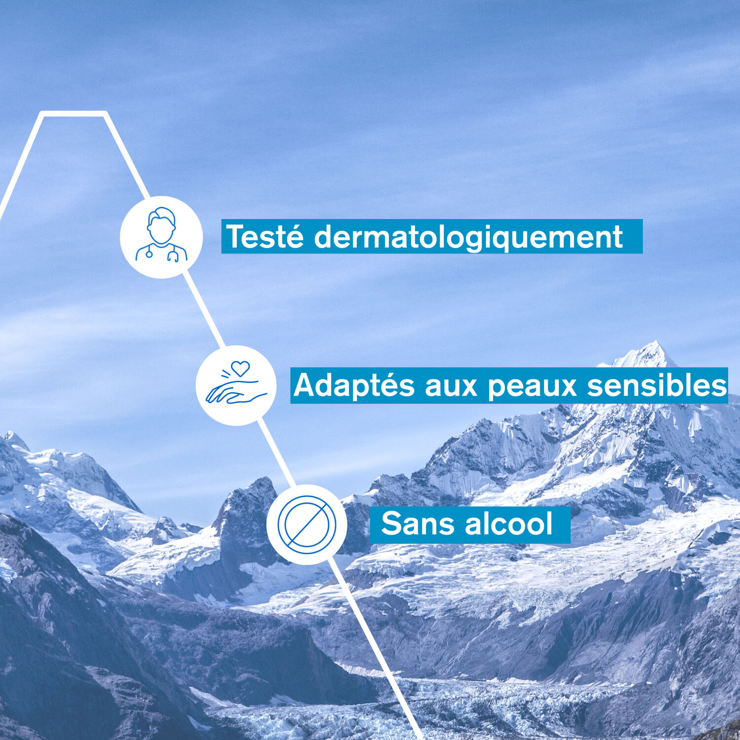 Déodorant Puissance 3 - Anti-Odeurs, Anti-Transpirant, Efficacité 24h 50 ml