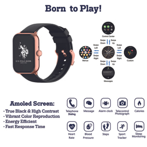 Smartwatch con schermo AMOLED