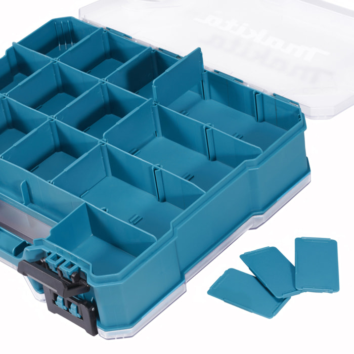 Coffret d'embouts 100 pcs + compartiments de rangement - MAKITA - E-24826