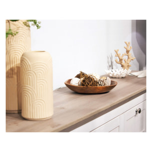 Vide poche / Bol décoratif D. 31 cm en bois de teck - ARONA