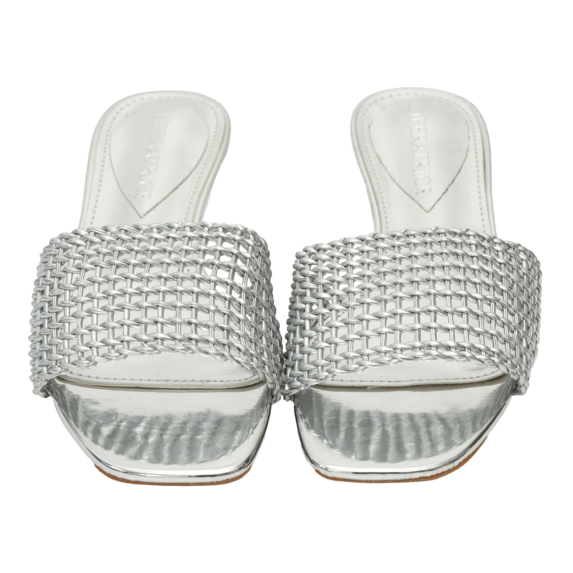 Ciabatta intreccio - tacco 3,5 cm