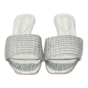 Ciabatta intreccio - tacco 3,5 cm