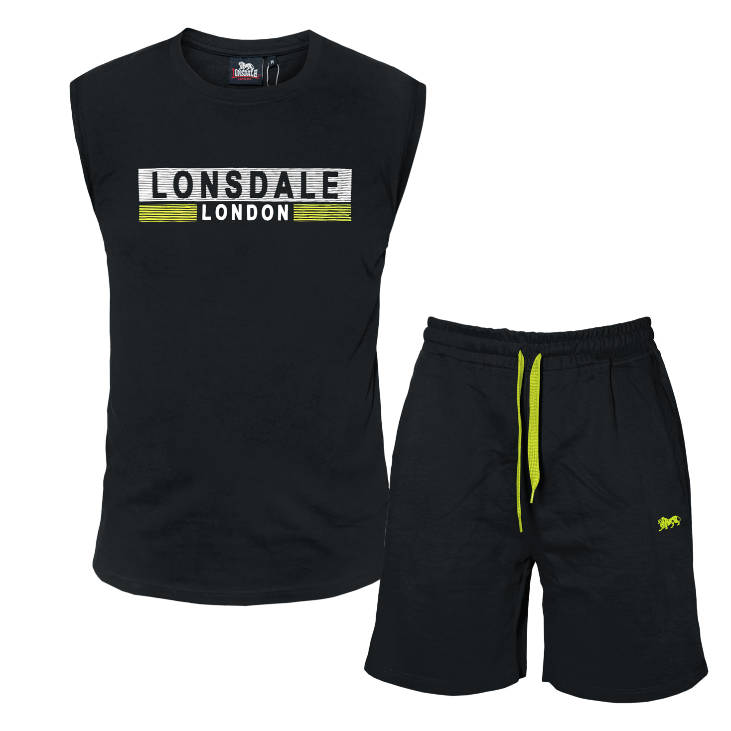 Completo Set Uomo LONSDALE Cotone Corto