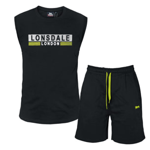 Completo Set Uomo LONSDALE Cotone Corto