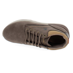 Armata di Mare Scarpe Uomo Stivaletti Casual Stringati con Soletta Rimovibile in Memory Foam AMU 2D802 Dk Brown