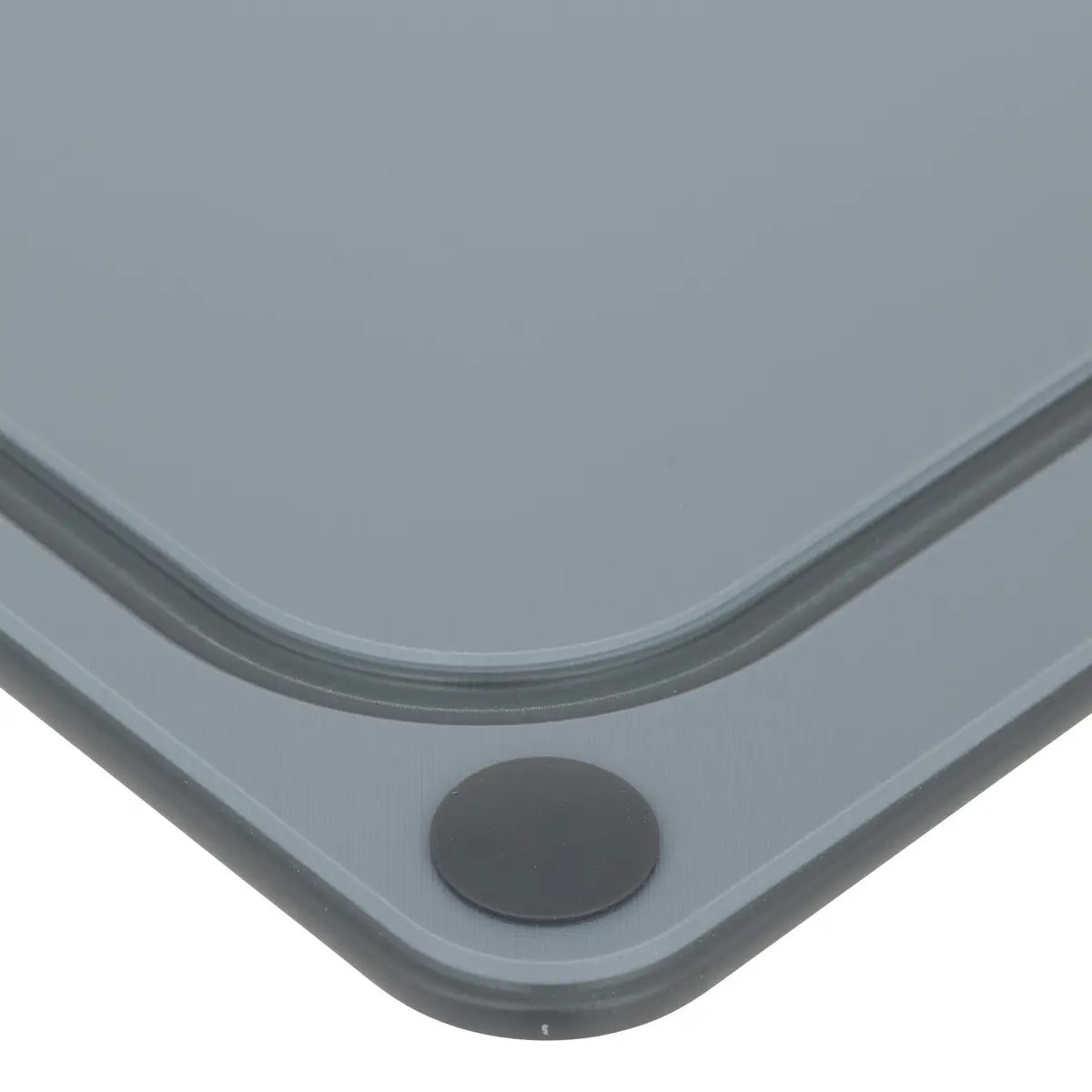 Planche à découper "Néo 2" en plastique gris 29,8x23,5cm
