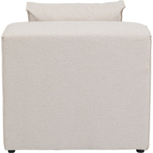 Assise centrale canapé Infinity crème Kare Design