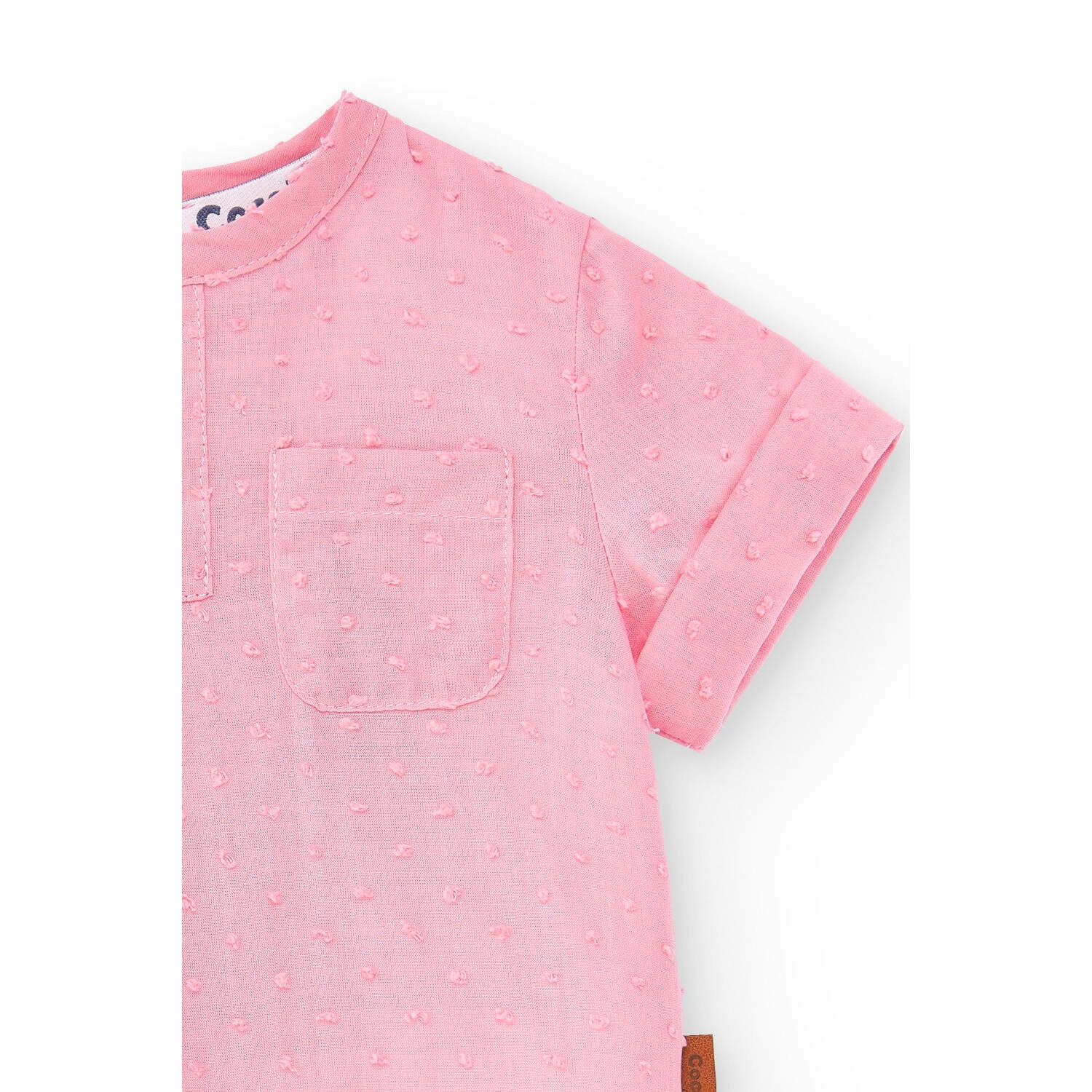 Camisa de bebé rosa Cocote & Charanga