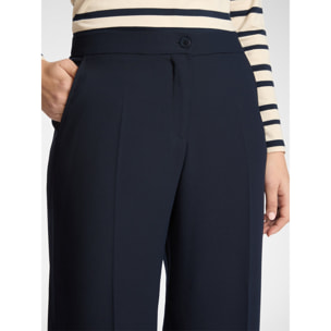 Elena Mirò - Pantaloni in cady - Blu