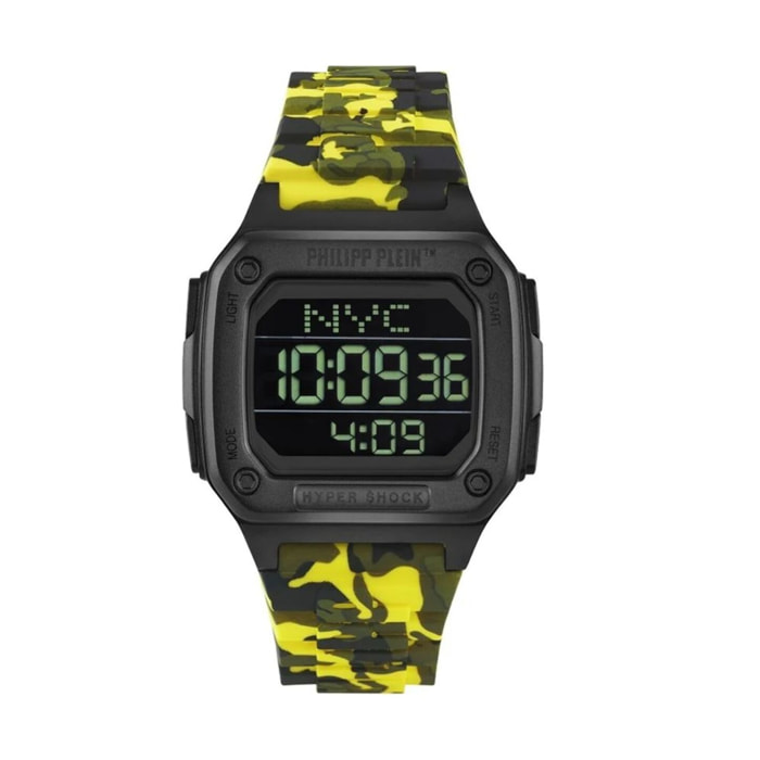 Reloj Philipp Plein PWHAA1722 Hombre Digital Cuarzo con Correa de Silicona