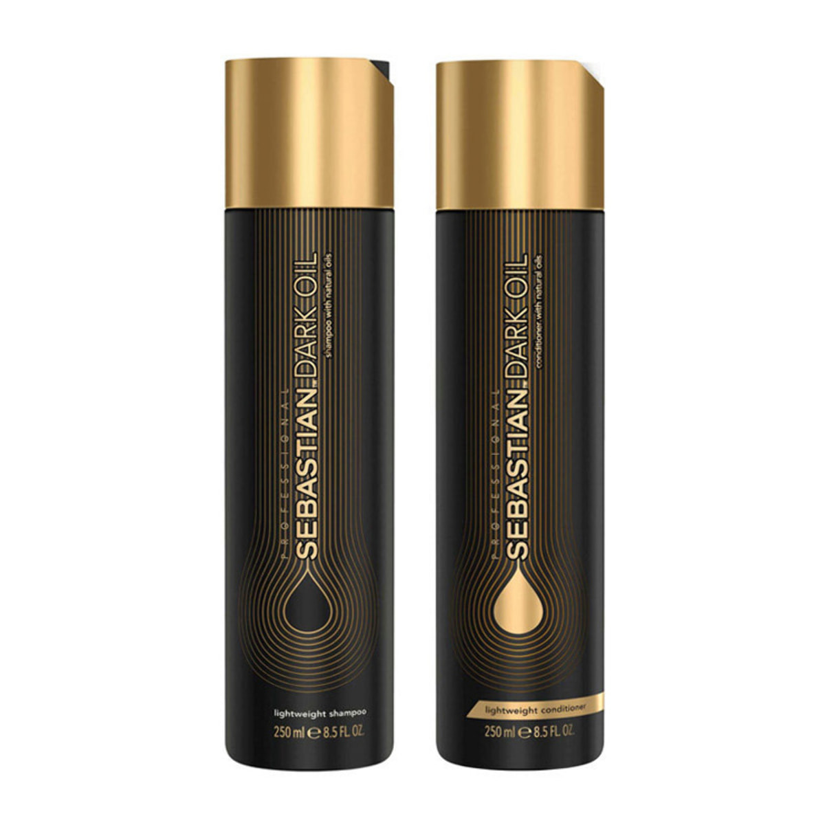 SEBASTIAN Kit Dark Oil Shampoo 250ml + Conditioner 250ml