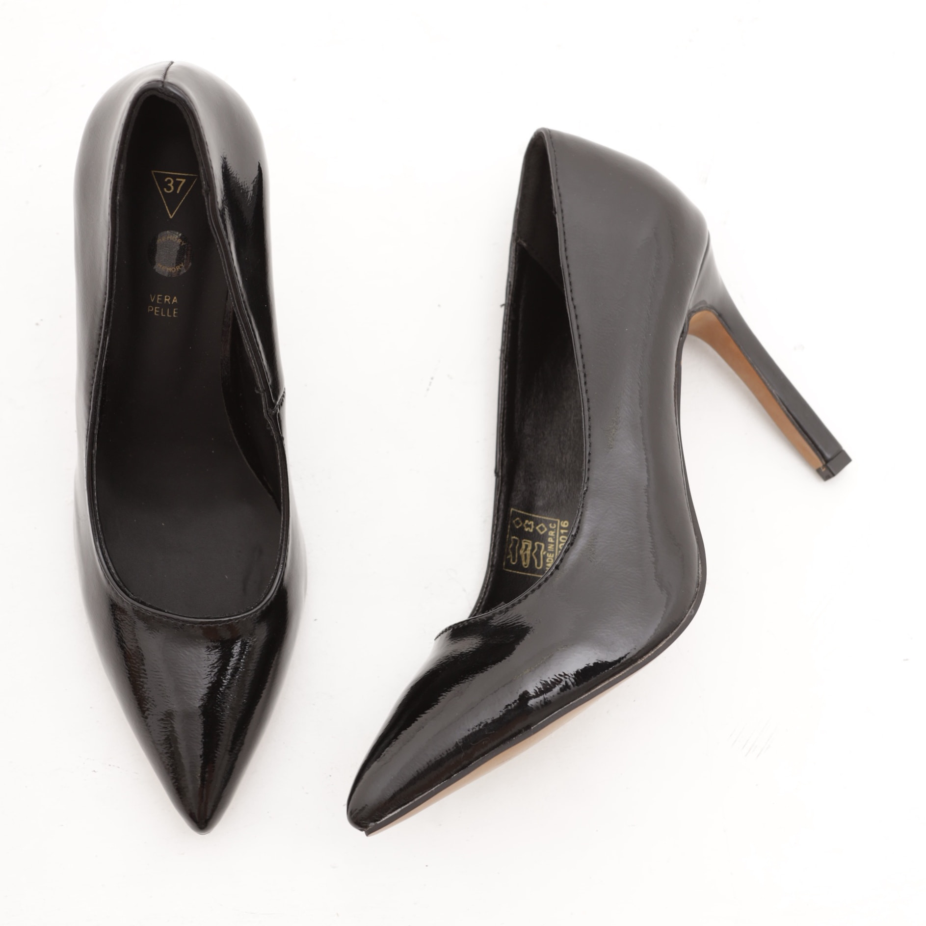 DECOLLETE' ALTA CHOCOLA' NAPLACK NERO