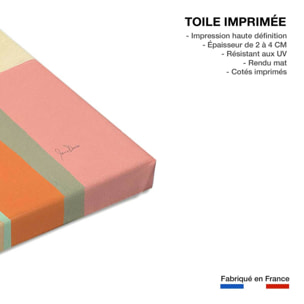 Tableau color square Toile imprimée