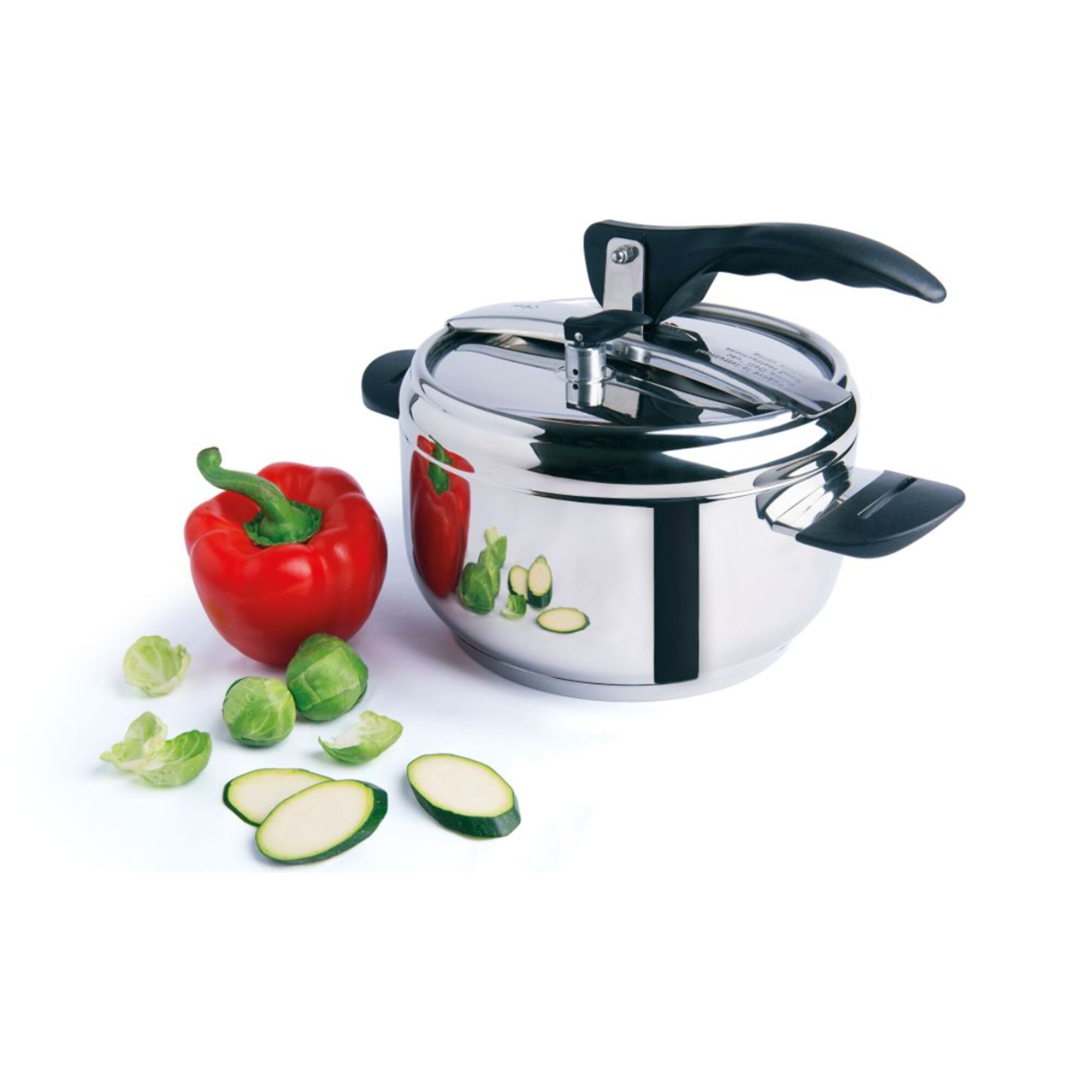 Cocotte-minute 3,5 L Excelsa – Professional Cook, Acier Argenté