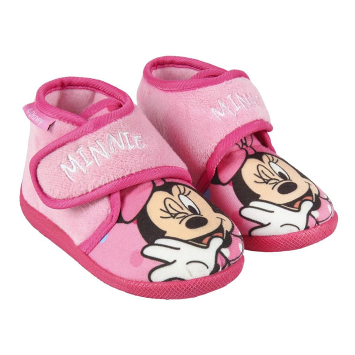 Pantofola con strappi Minnie Lei Disney Rosa