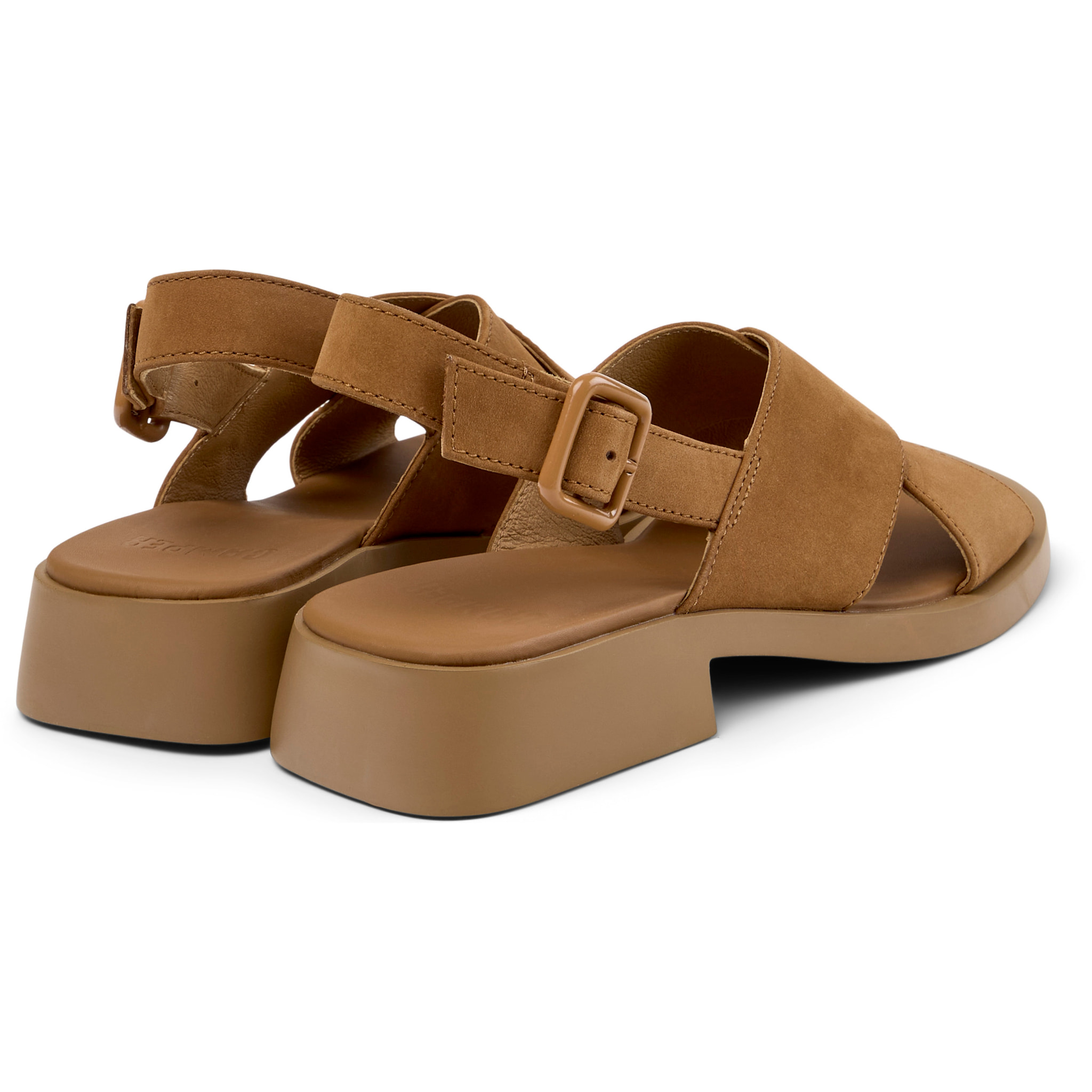 Sandalias - CAMPER Dana - Marron - Cuero nobuk