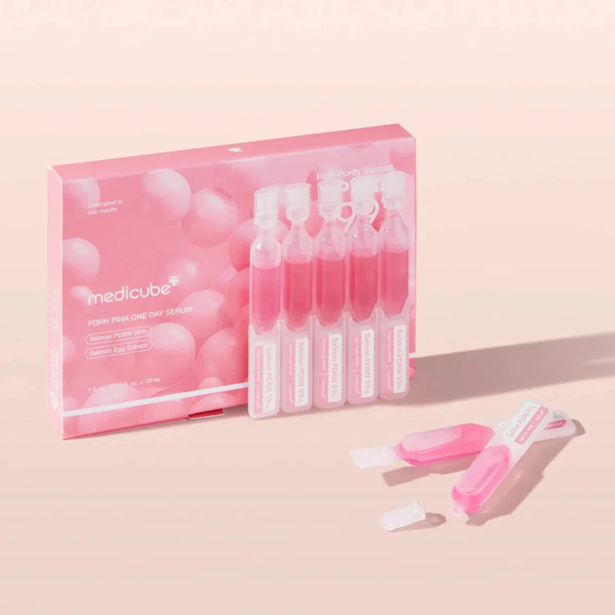 Set de sérums PDRN Pink One Day Serum Set Medicube 10 uds 15 ml